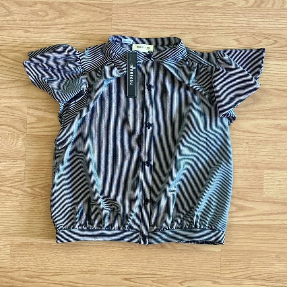 Monteau Los Angeles Short Sleeve Top